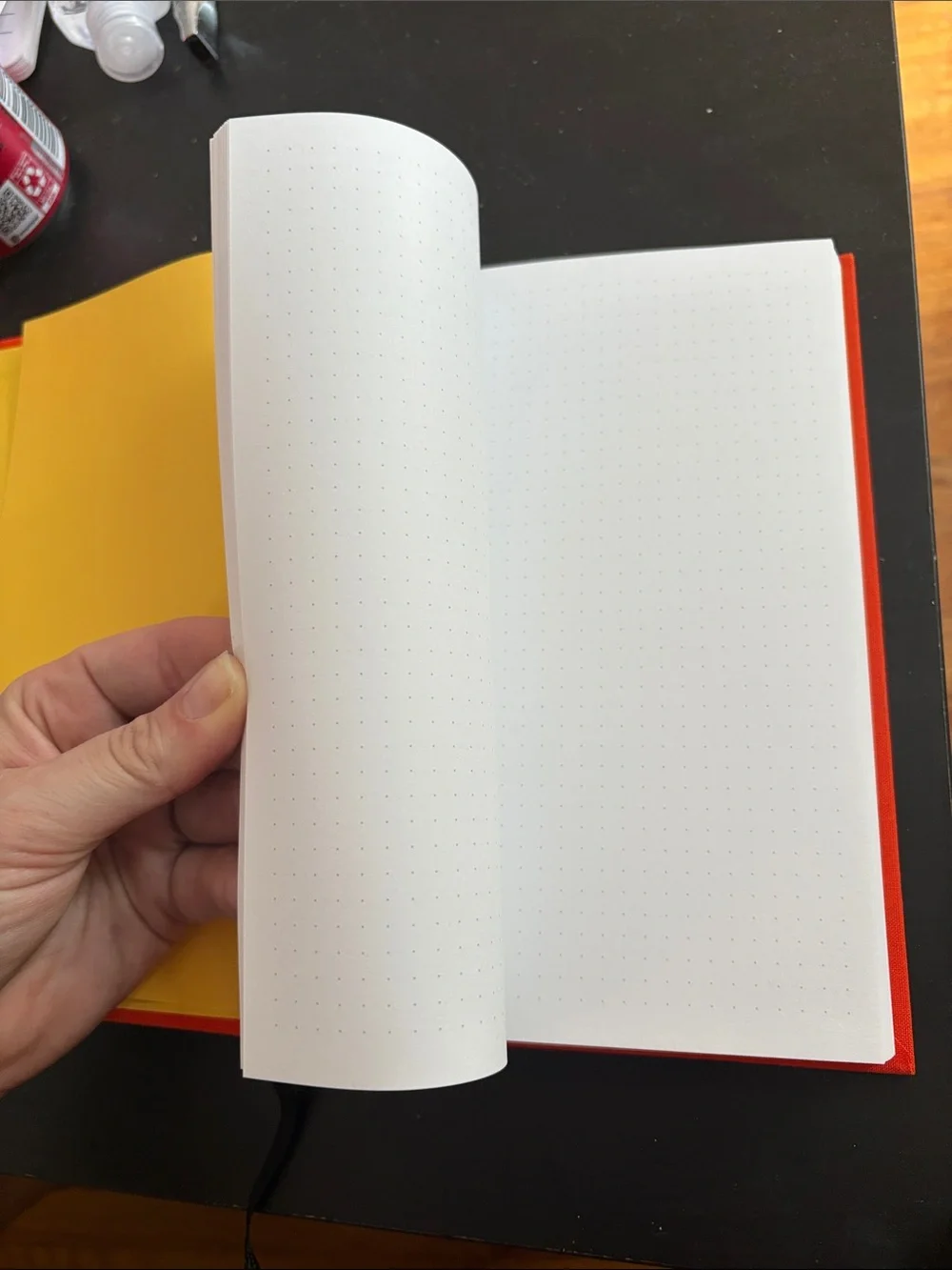 Ideas Hardcover Notebook in Bright Orange